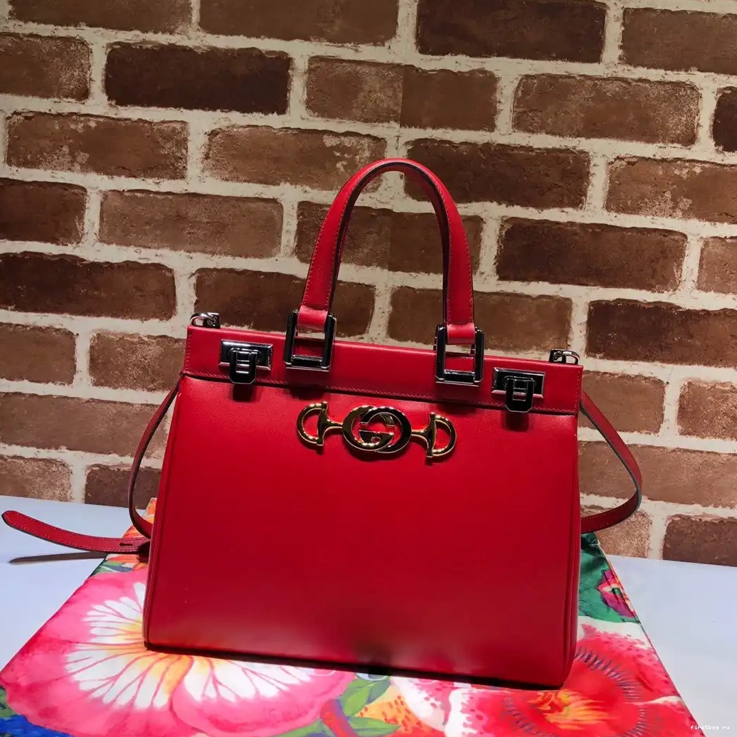 First bag ru handle bag top small Gucci Zumi 0514